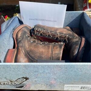 Freebird Liverpool Boots Size 9